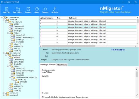 RecoveryTools Lotus Notes Migrator